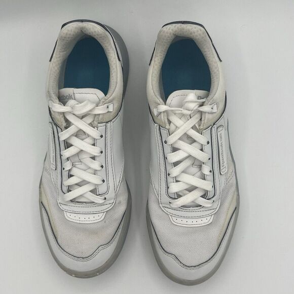 Reebok Club C Legacy 'White Radiant Aqua' GZ0085 Size 9 *See Photos - Picture 5 of 8